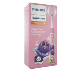 PHILIPS HX6352/42 Sonicare Children's Toothbrush Pink - Electric toothbrush for children aged 4 and over with 2 brush heads
