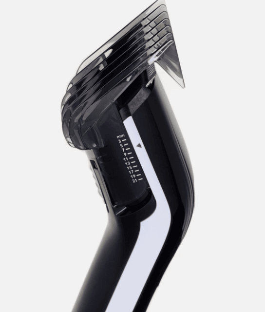 PHILIPS QC5115/15 Haarschneider mit 11 Längeneinstellungen von 3–21 mm – Präziser Haartrimmer für Zuhause