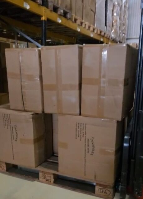 Pfandflaschen Sammelbehälter 100L mit 2 Innenbeuteln (Rucksackfunktion) – 600 Stück – Lager DE