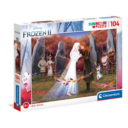 Clementoni 25719 - 104 pieces jigsaw puzzle - Frozen 2/ The Ice Queen 2