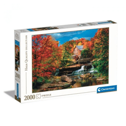 Clementoni 32574 - 2000 Piece Puzzle - High Quality Collection - Glade Creek Grist Mill