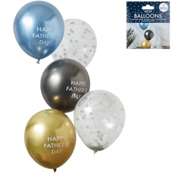 Ginger Ray Ballons Vatertag 30 cm Satz von 5