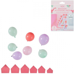 Ginger Ray Luftballons Satz Dino 12 cm Satz von 49