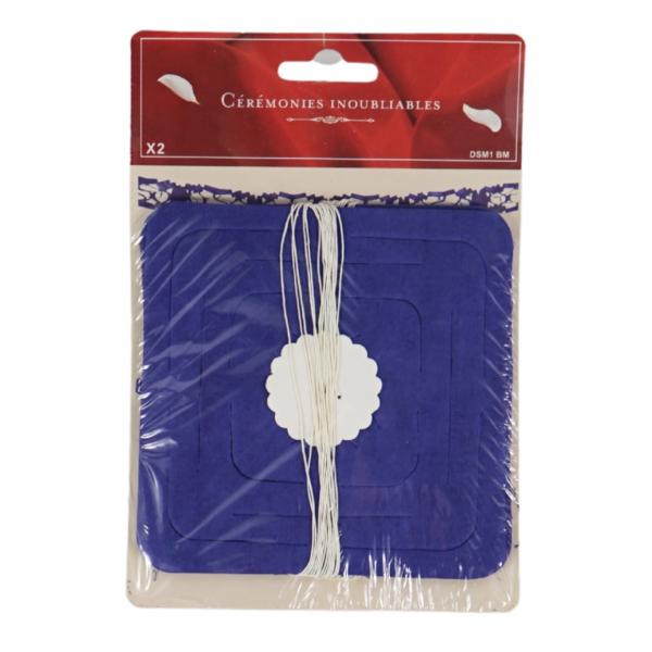 Girlande blau 4 m Satz von 2