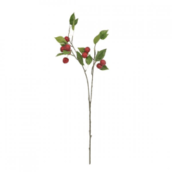 HBX Künstlicher Zweig Pflaume rot 76 cm