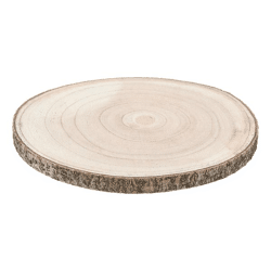 Wooden disk approx. 25cmD