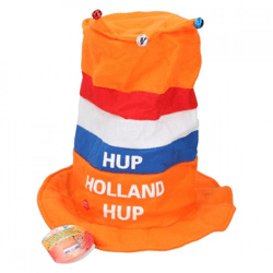 Hut Hup Holland Hup mit batteriebetriebener Musik 35 cm