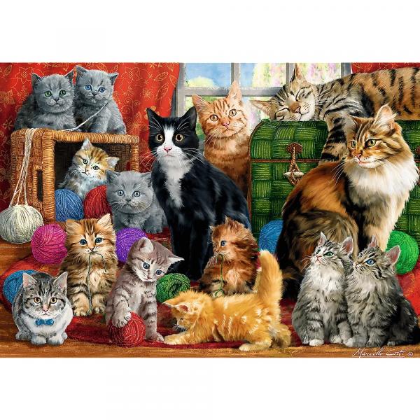 Katzen - Puzzle 1000 Teile