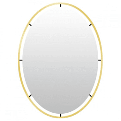 Len-Fra wall mirror Salem gold 80 cm