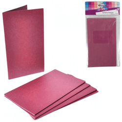 Menu cards purple 17 cm 5 pcs.