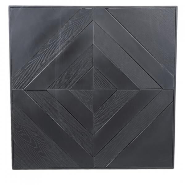 PTMD Wandpaneel Mixa schwarz 90 x 90 cm