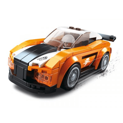 Sluban M38-B0633B - Car Club Bobcat (140 parts)