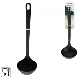 Sola soup ladle black 33 cm