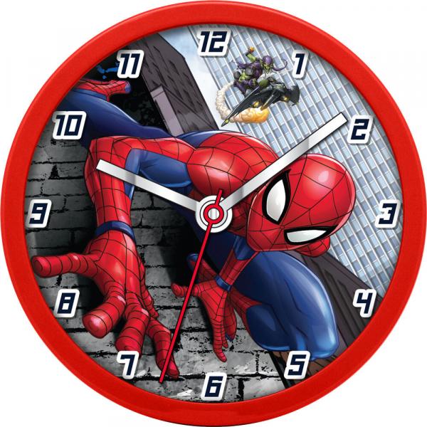 Spiderman - Wanduhr f&uuml;r Kinder