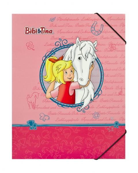 Bibi & Tina - Gummizugmappe A4