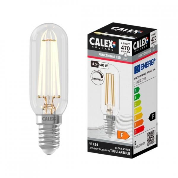 Calex LED-Glühbirne Röhre dimmbar E14 warmweiß 4.5W