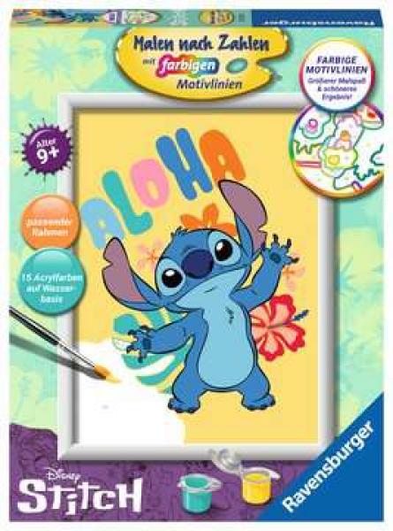 Disney Stitch - Malen nach Zahlen