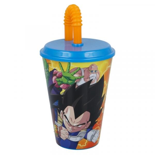 Dragon Ball - Drinking cup with lid & straw 430 ml