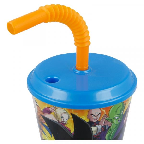 Dragon Ball - Drinking cup with lid & straw 430 ml