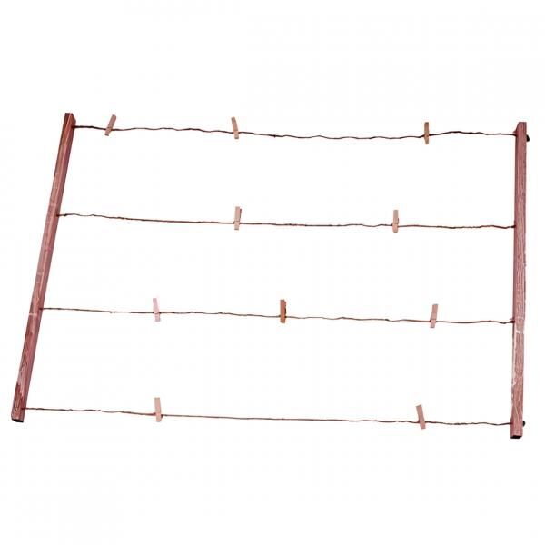 Photo frame with pegs 70 cm