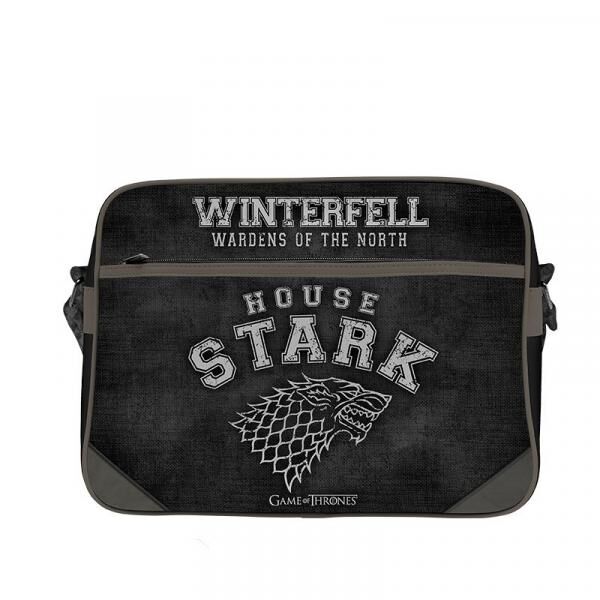 GAME OF THRONES - Messenger Bag/Umh&auml;ngetasche "House Stark"