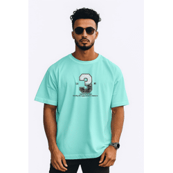 Herren Basic T-Shirt Preimum Qualität Aufdruck Baumwolle Rundhals arbeit