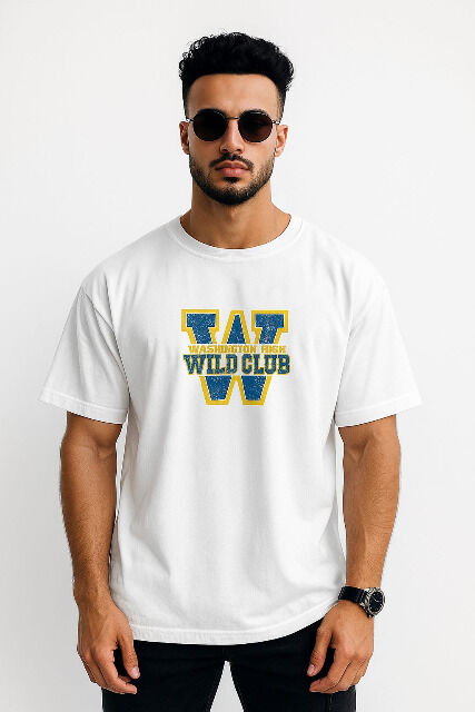 Herren Basic T-Shirt Preimum Qualität Aufdruck Baumwolle Rundhals arbeit