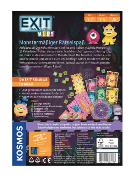 Kosmos 683733 - EXIT&reg; Kids Monsterm&auml;&szlig;iger R&auml;tselspa&szlig;