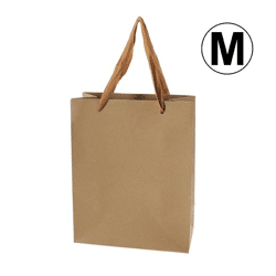 Kraftpapier Geschenktüte Hoch M
