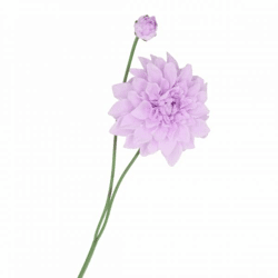 Kunstbloem Dahlia Spike paars 78 cm