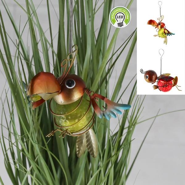 LED H&auml;nger Tiere, bunt, 2/s