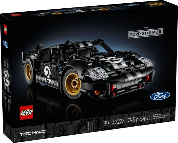 LEGO&reg; Technic - 1966 Ford GT40 MKII Rennwagen (793 Teile)