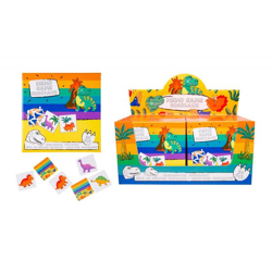 Memory game dinosaur in box in display