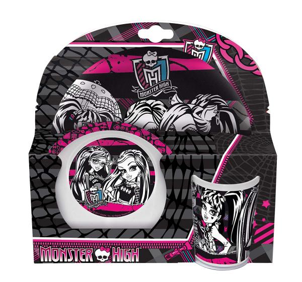 Monster High - 3-teiliges Melamin Set