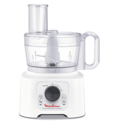 Moulinex Double Force Compact Küchenmaschine – Multifunktionale Küchenhilfe zum Schneiden und Mixen