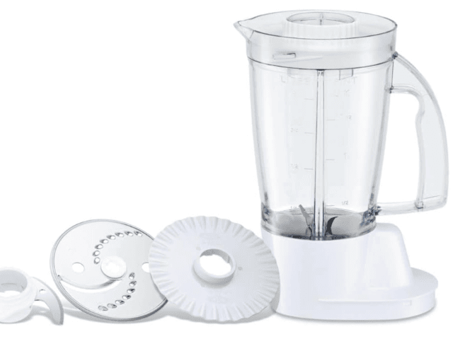 Moulinex Double Force Compact Küchenmaschine – Multifunktionale Küchenhilfe zum Schneiden und Mixen