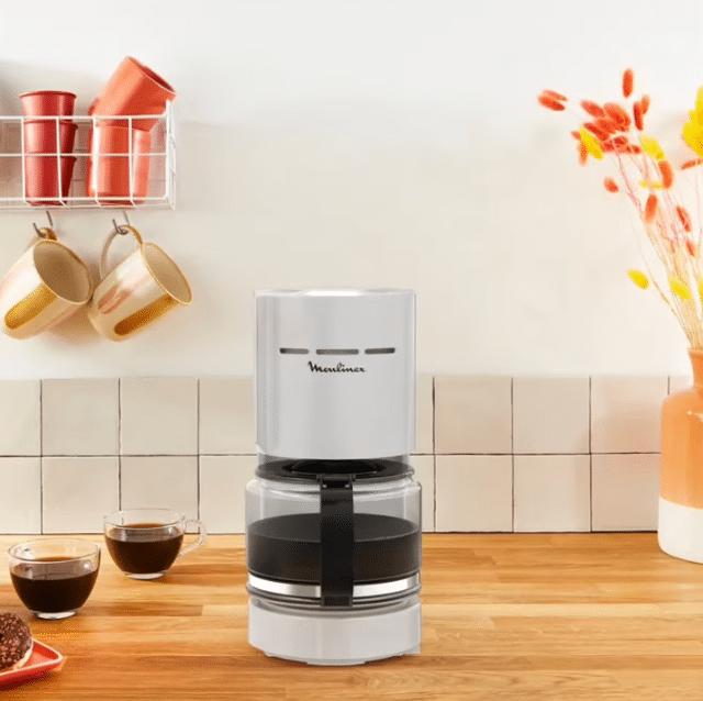 Moulinex Simpleo Kaffeemaschine Grau – Filterkaffeemaschine für bis zu 12 Tassen