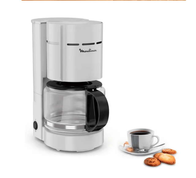 Moulinex Simpleo Kaffeemaschine Grau – Filterkaffeemaschine für bis zu 12 Tassen