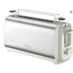 Moulinex Toaster LS5S1AE0 – Kompakter Toaster für knuspriges Brot und Toast