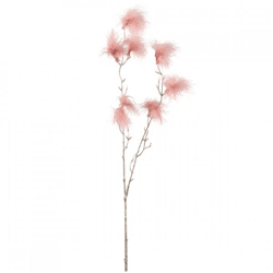 PTMD artificial branch Feather champagne/pink 82 cm