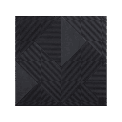 PTMD wall panel Belinda black 90 x 90 cm