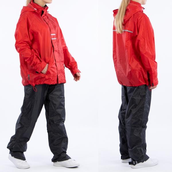 Ralka Regenanzug 43SN rot Größe XL 25 Stück