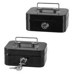Money box cash box, 2/s, approx. 12cmB
