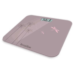 Terraillon Eden personal scale pink - Digital body scale for precise weight measurement