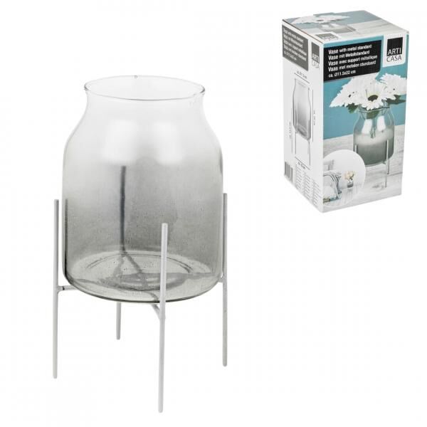 Vase auf Ständer 22 cm