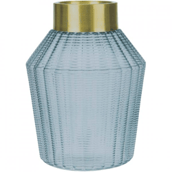Vase blau 28 cm