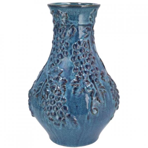 Vase Traubenblau 35 cm
