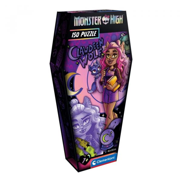 150 Teile Sarg-Puzzle - Monster High, &bdquo;Clawdeen Wolf"