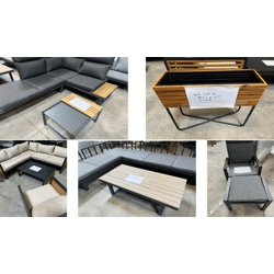 A-Ware garden furniture mix - sets, tables, chairs, lounge furniture - goods from Germany