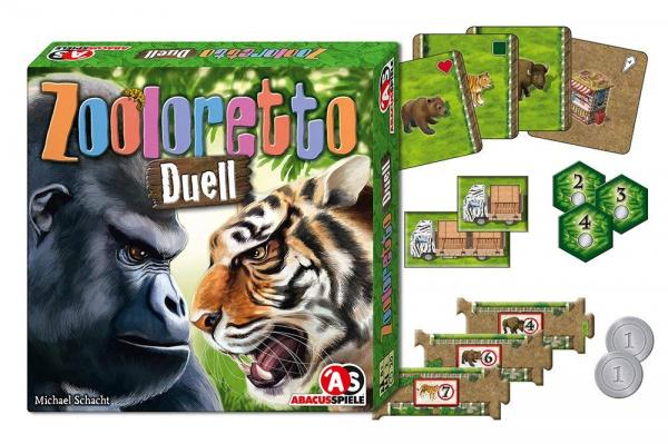 Abacus Spiele 06173 - Zooloretto Duell